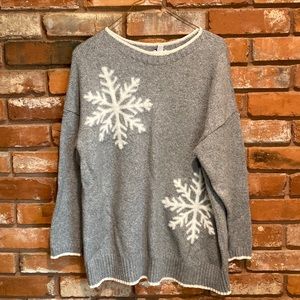 J Jill snowflake sweater